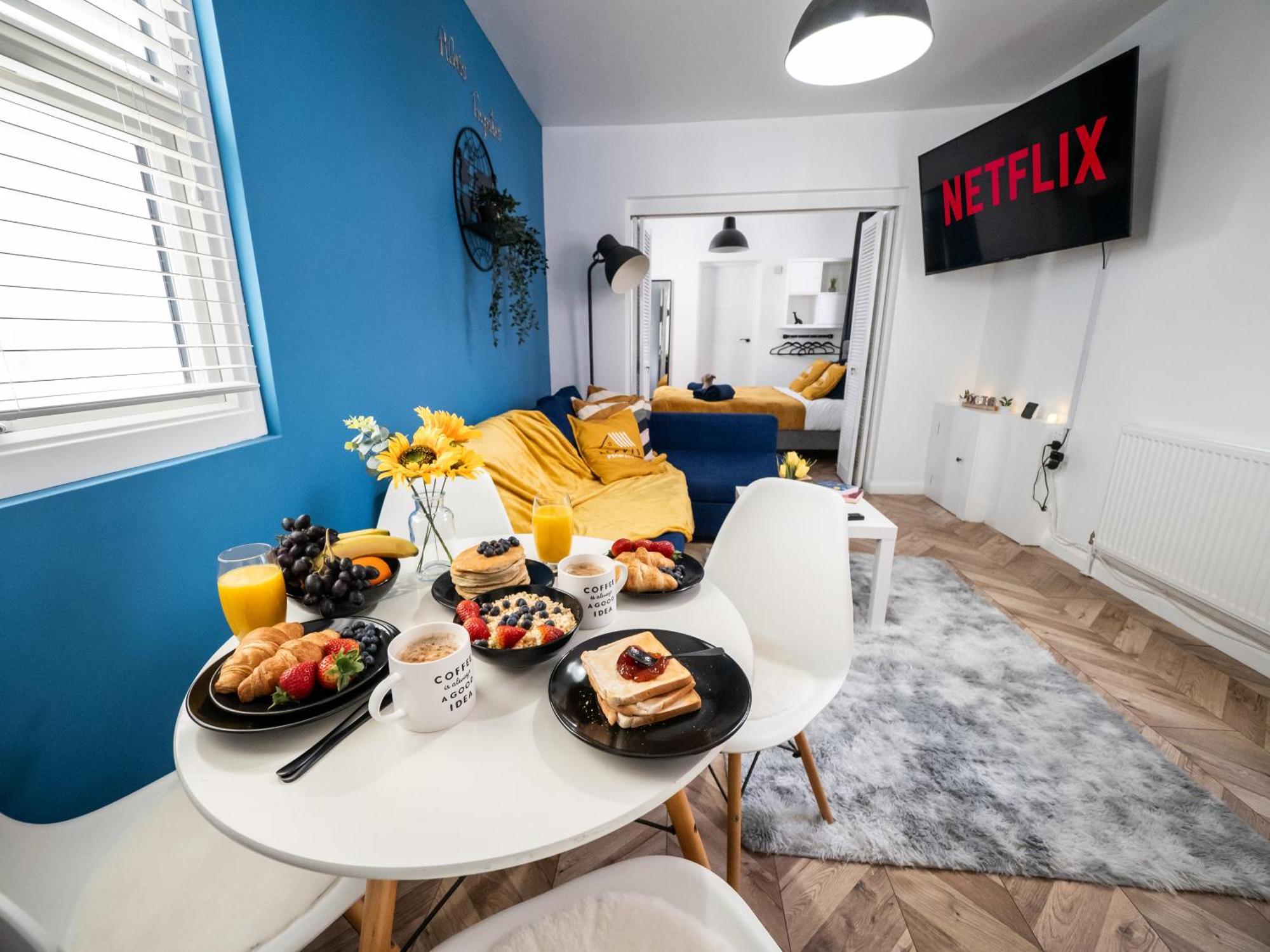 朴次茅斯Seaside Retreat: Luxury 1-Bed, Free Parking公寓 外观 照片