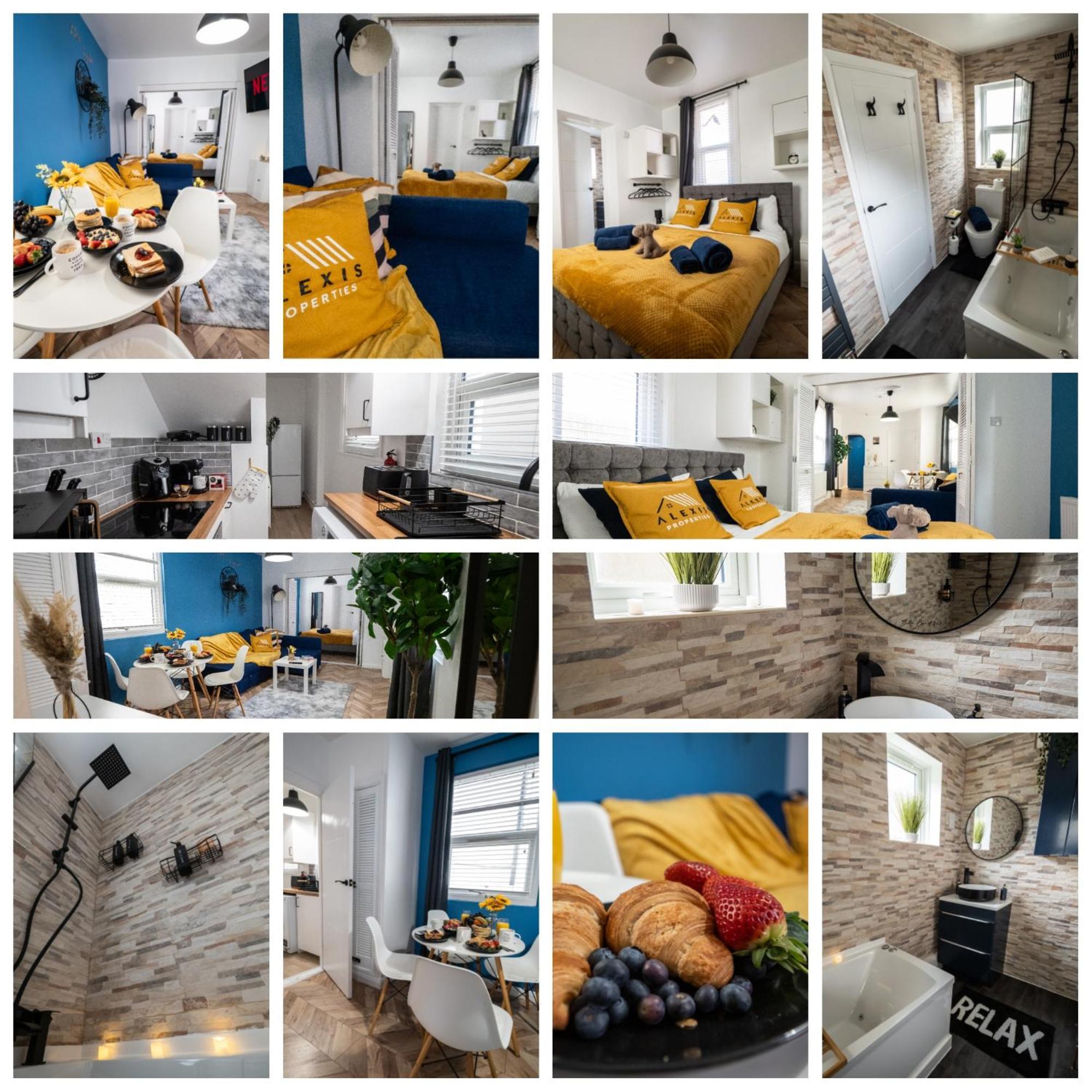 朴次茅斯Seaside Retreat: Luxury 1-Bed, Free Parking公寓 外观 照片